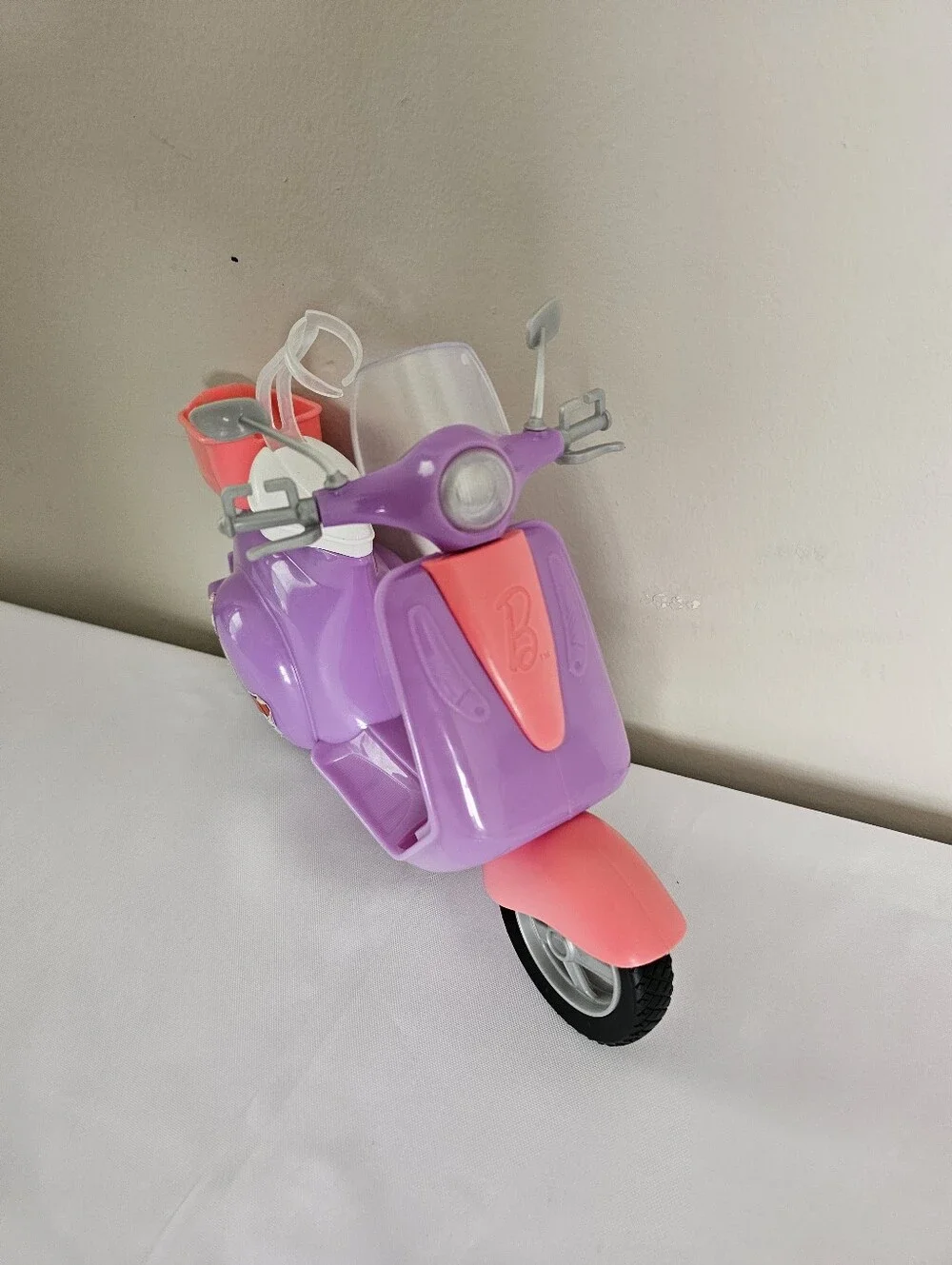 Barbie Purple and Coral Scooter Toy